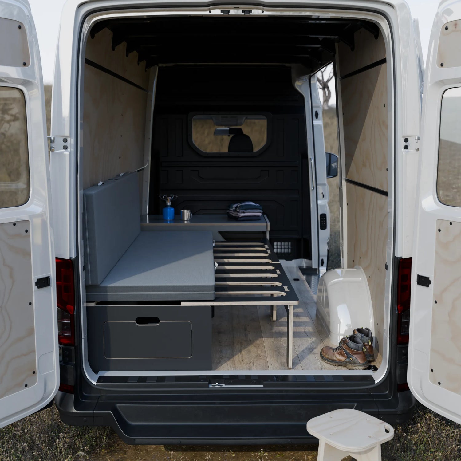 Solución para camperizar una furgoneta sin homologación en 2026