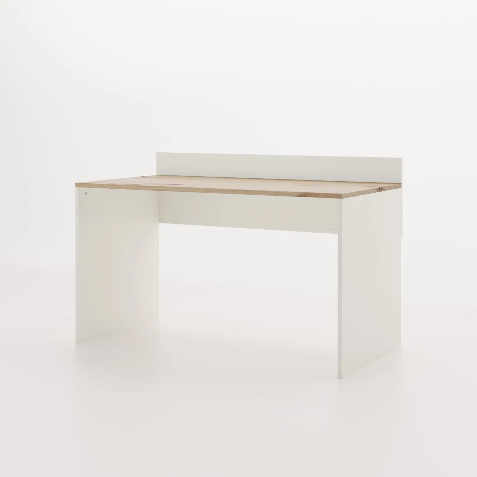 Mesa escritorio Fátima blanca personalizada - ambiente