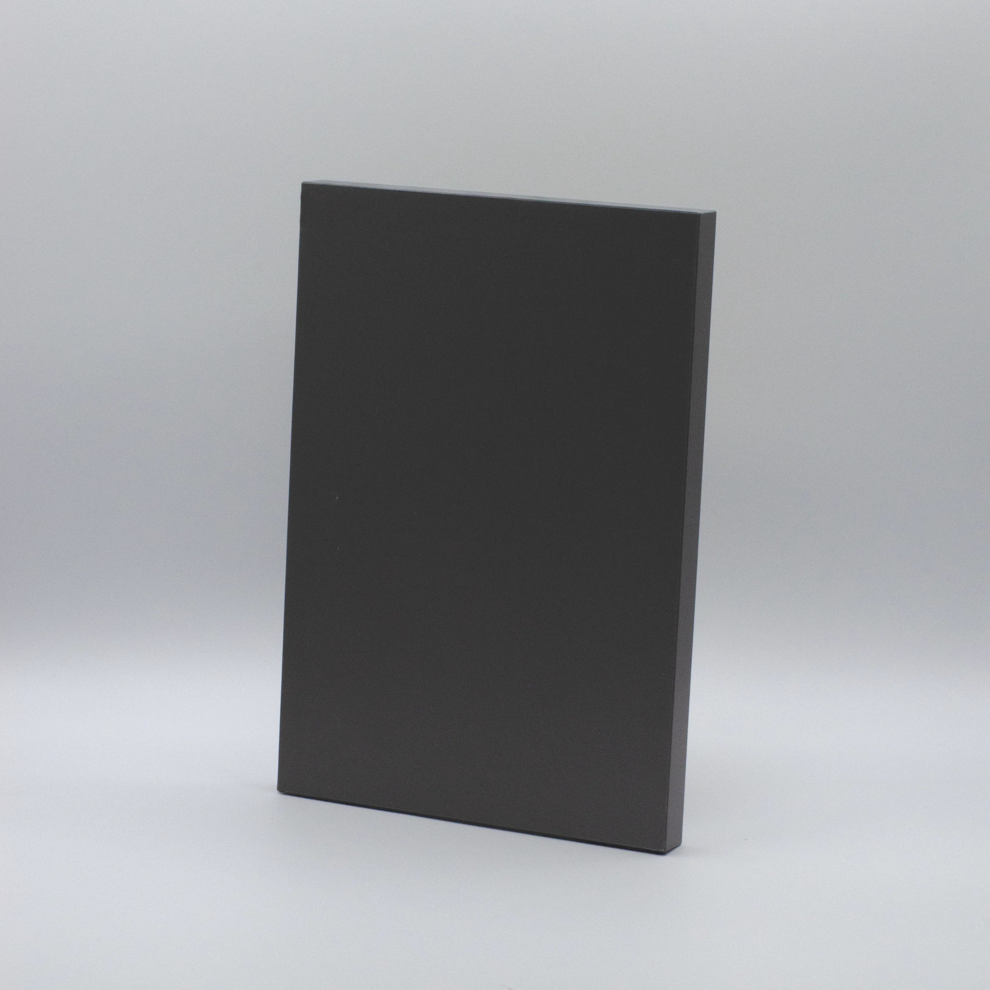 Muestra melamina antracita - tablero a medida color oscuro