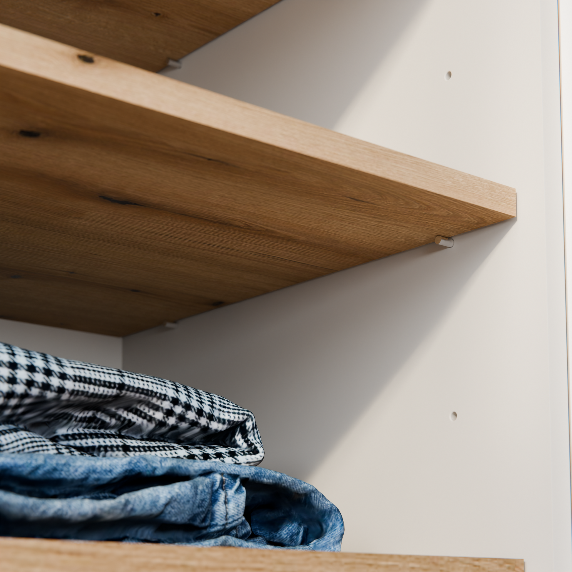 Balda para mueble a medida Oksa - detalle madera