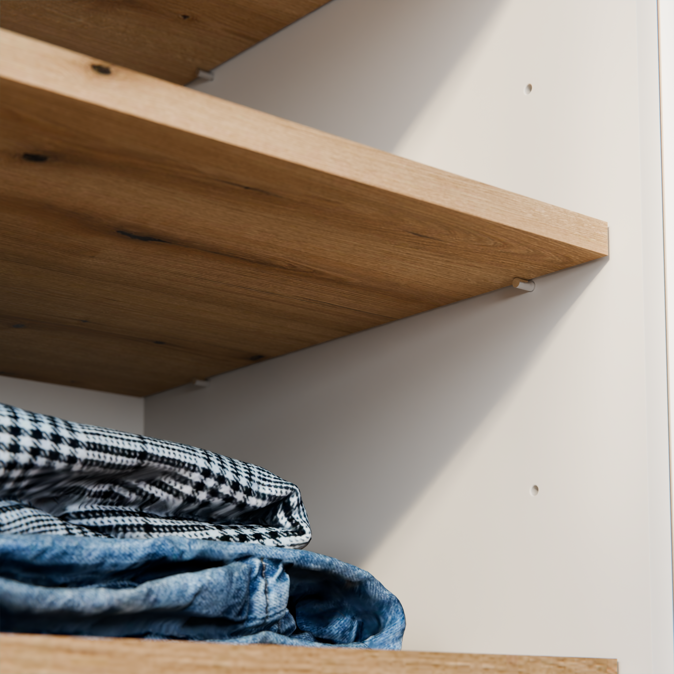 Balda para mueble a medida Oksa - detalle madera