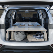 Kit camper coche Garbí gris - vista frontal kit camperización