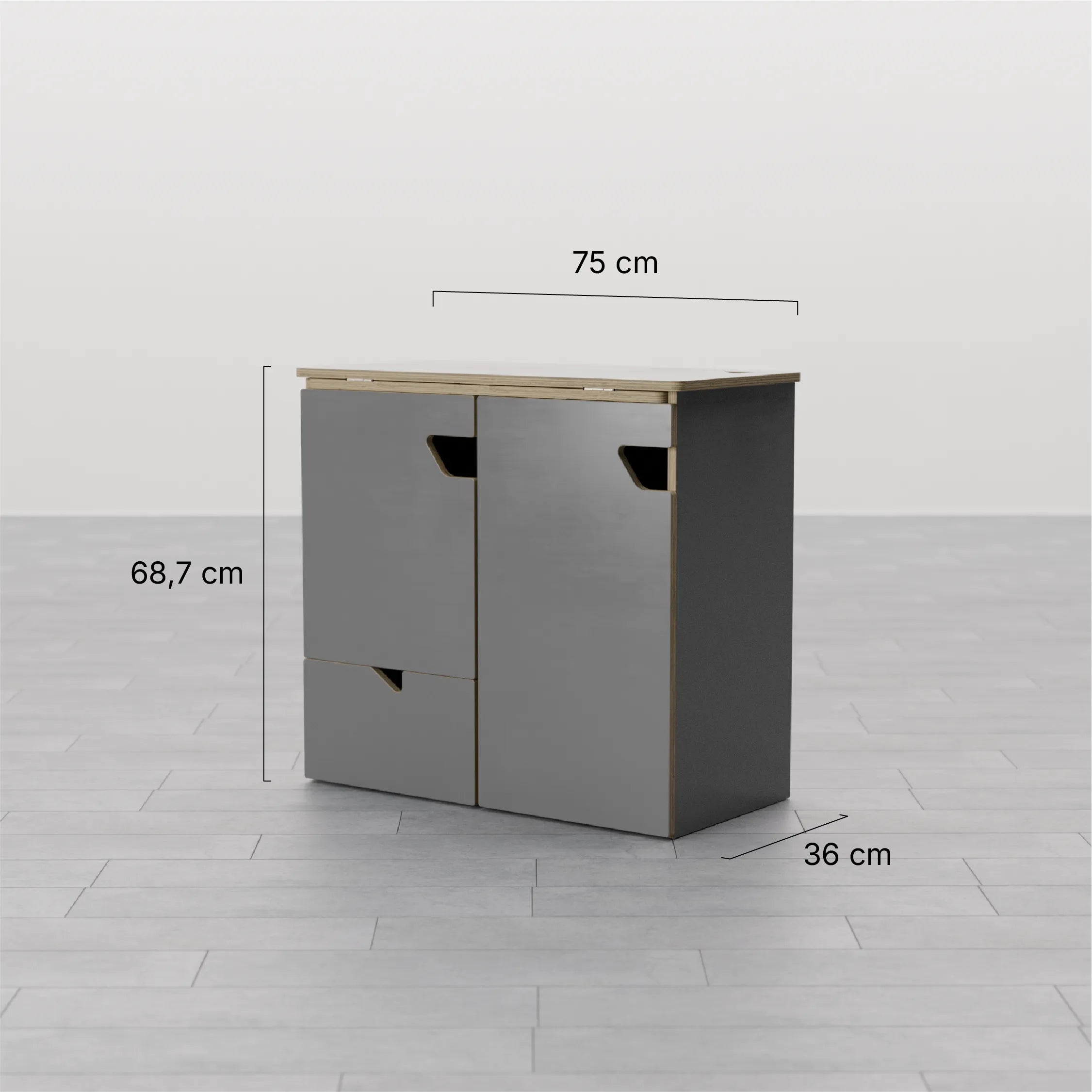 Mueble armario camperización Caroig en van camper