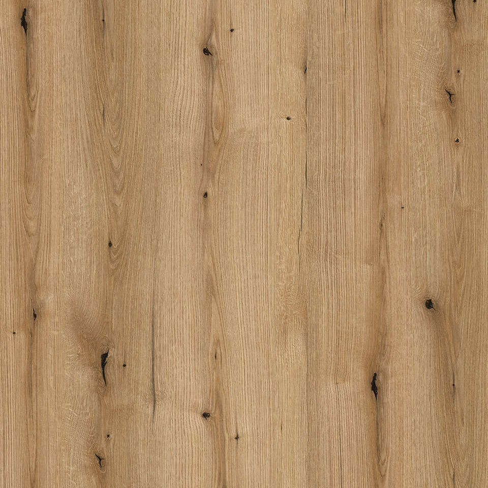 Muestra melamina Roble con nudo - tablero acabado rústico madera