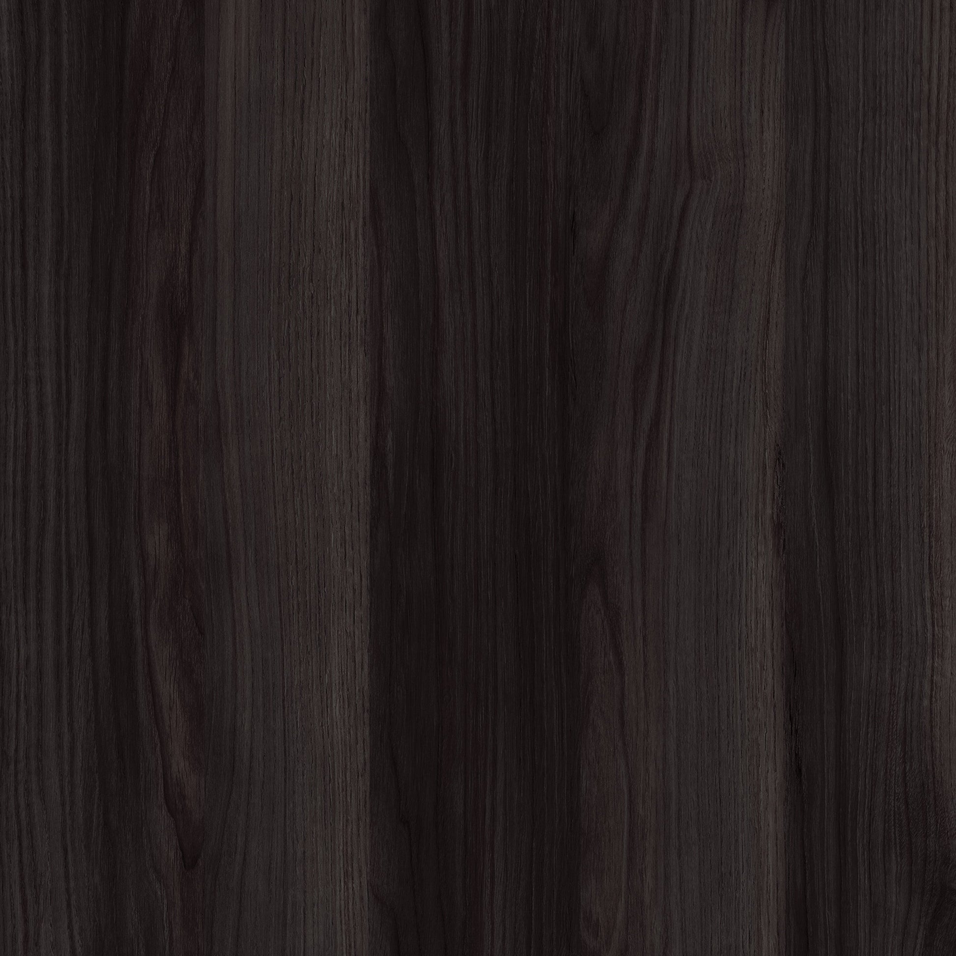 Muestra melamina Roble negro - tablero acabado oscuro