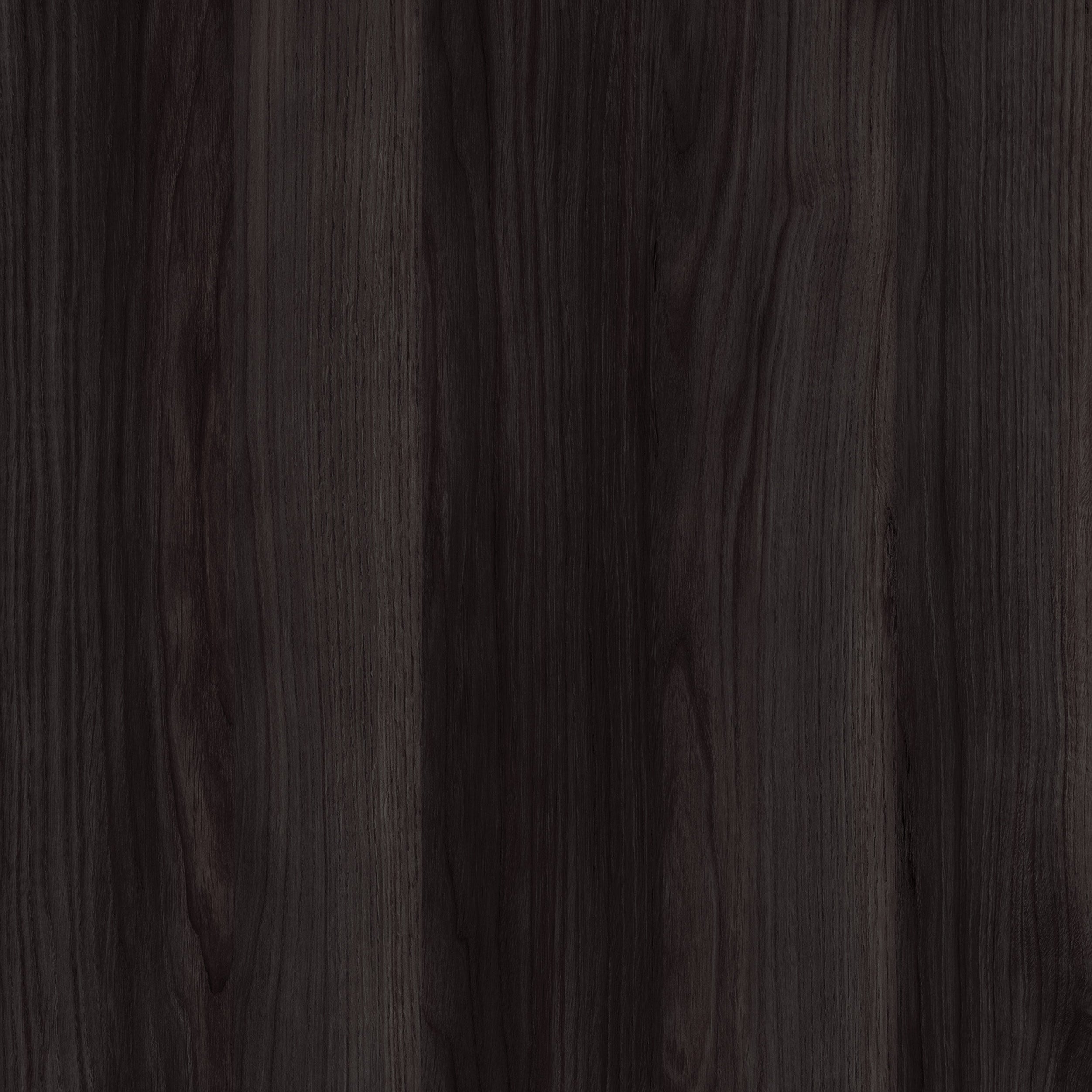 Muestra melamina Roble negro - tablero acabado oscuro