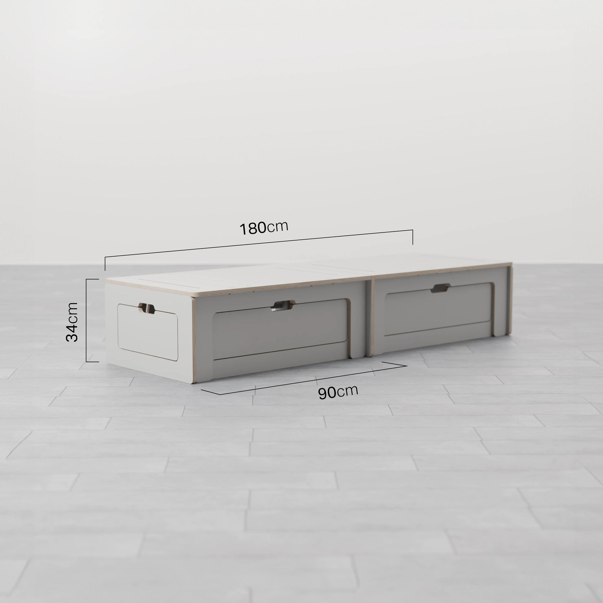 Medidas kit camper Montgó Evo 180 cm - plano acotado