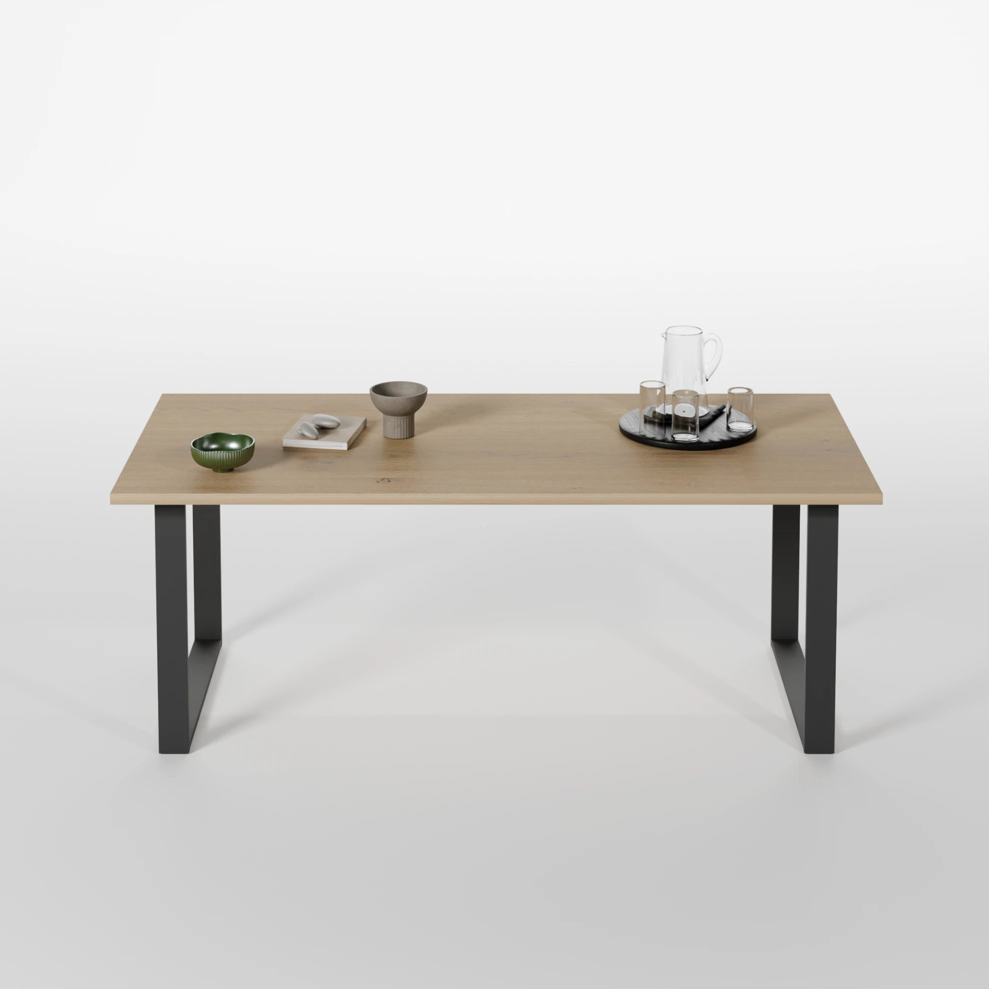 Mesa comedor Karna personalizable a medida - lateral