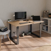 Mesa de escritorio a medida Rumko - vista lateral