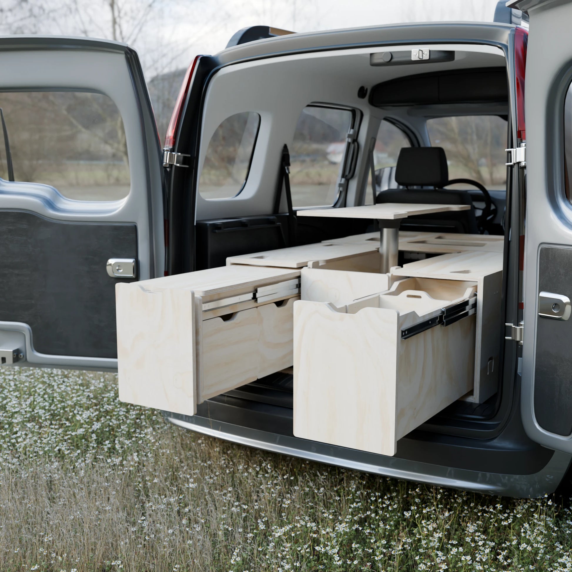 Muebles camper Ordesa a medida personalizado - lateral