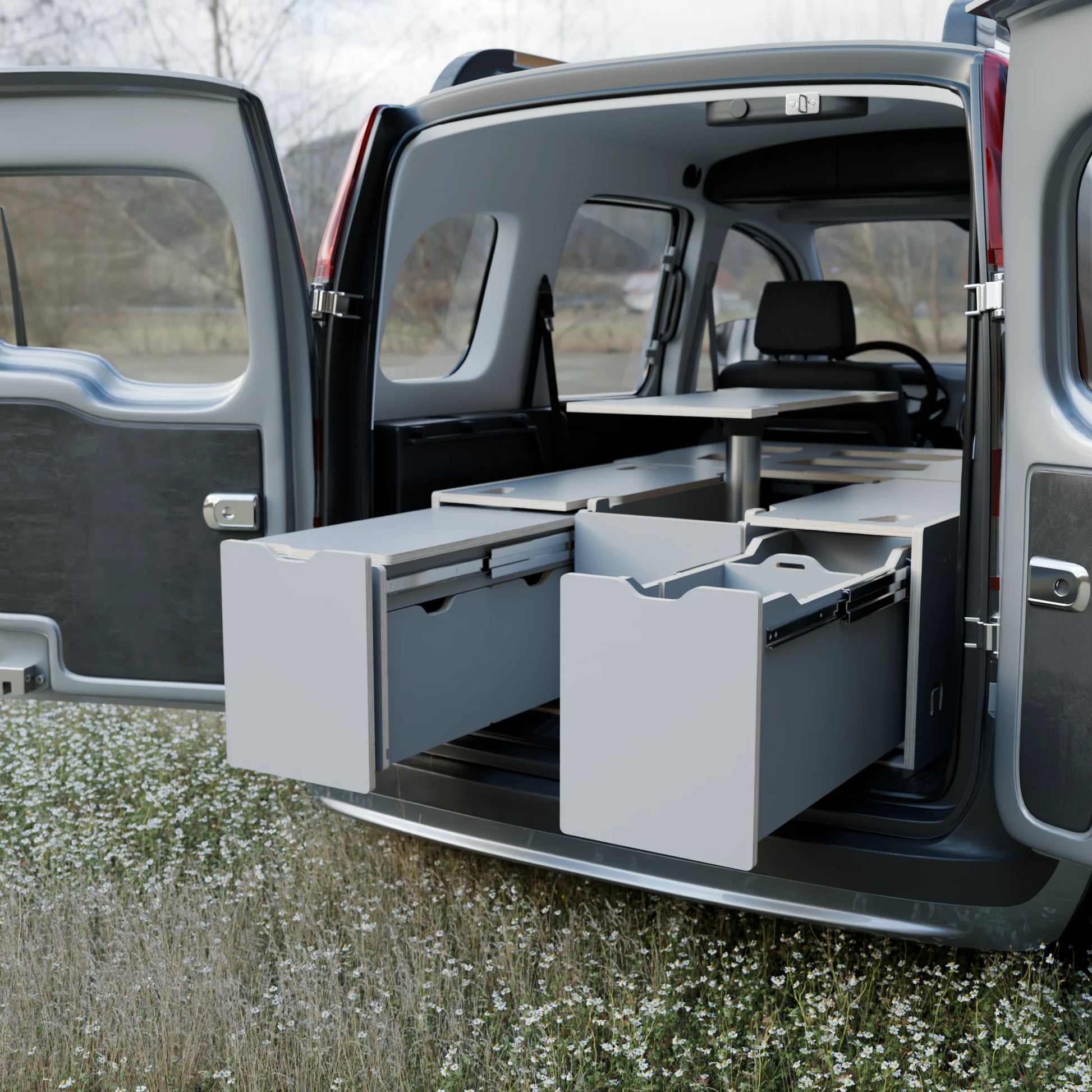 Kit camper Ordesa Advance - vista interior completa