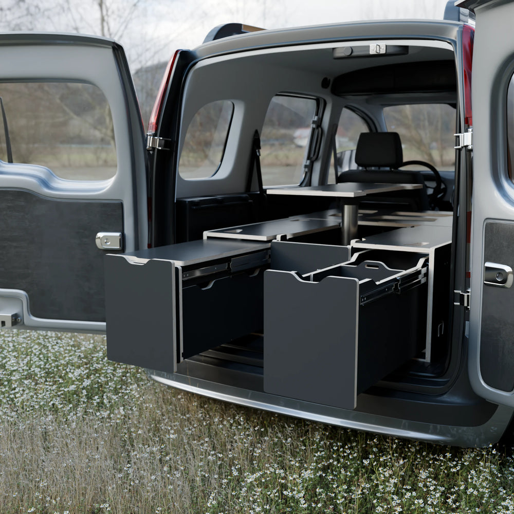 Kit camper Ordesa Advance gris - tres cuartos