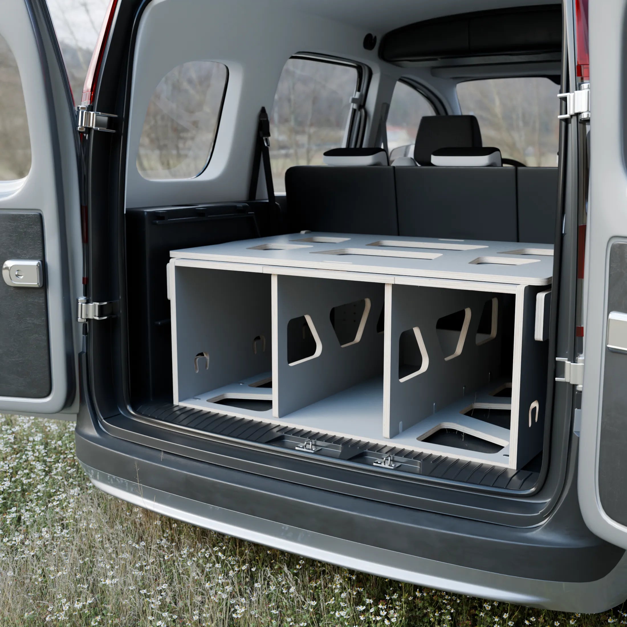 Kit camper Ordesa Basic gris - lateral