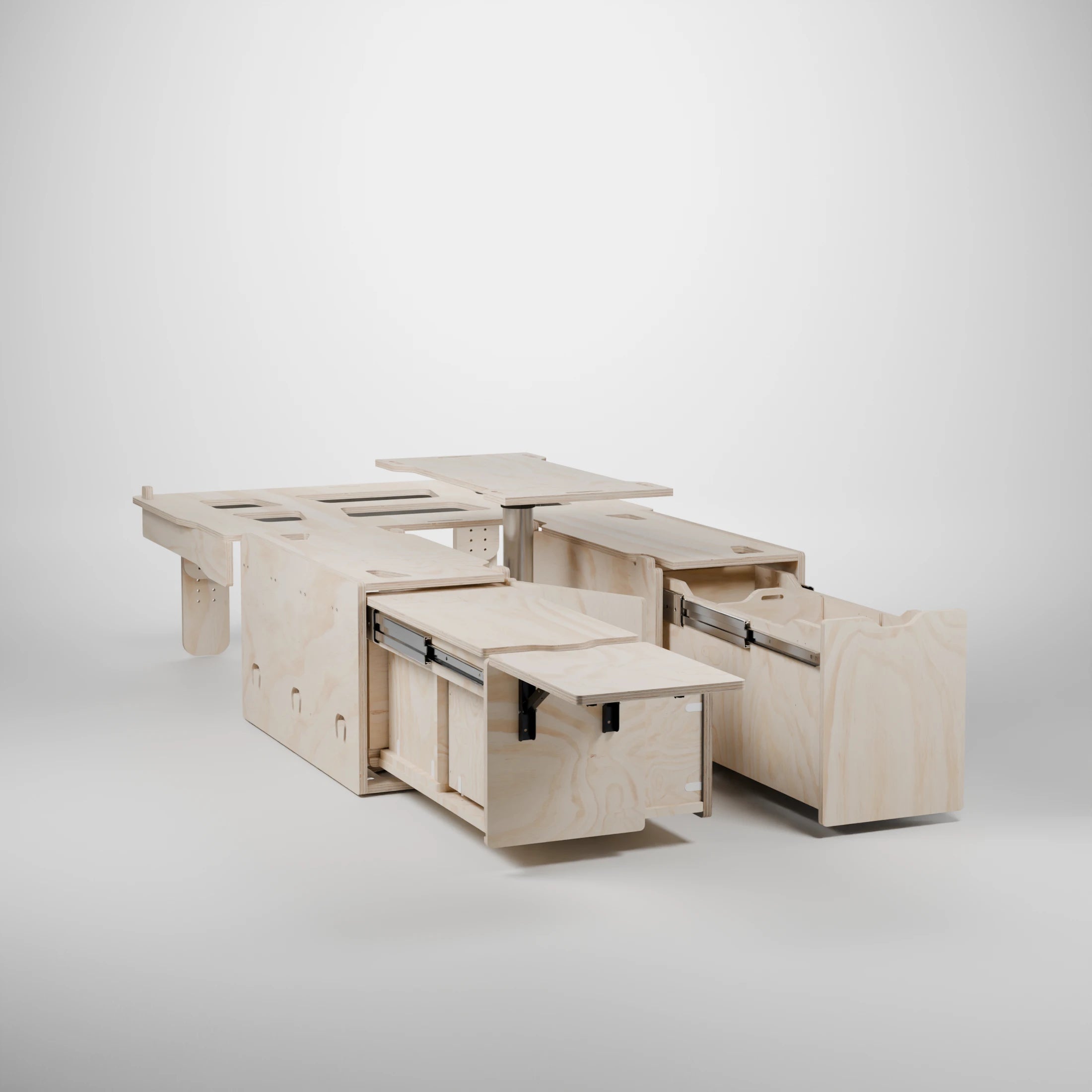 Kit camper Ordesa Advance con cama - ambiente