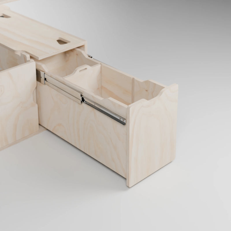 Kit camper Ordesa Advance - detalle almacenamiento
