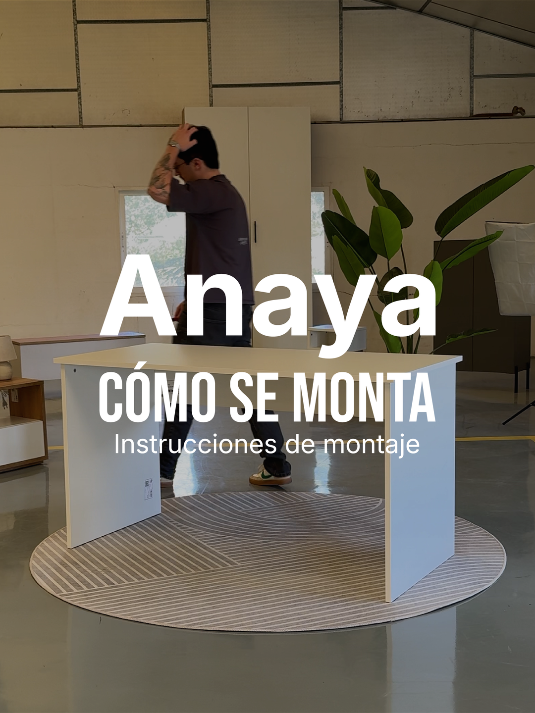 Vídeo montaje escritorio Anaya