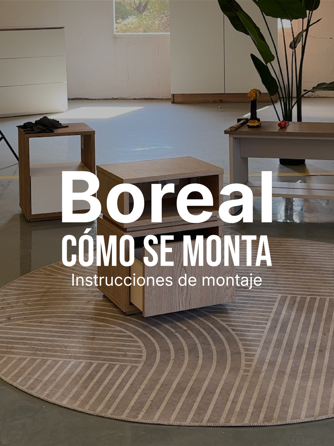 Vídeo Montaje mesita Boreal