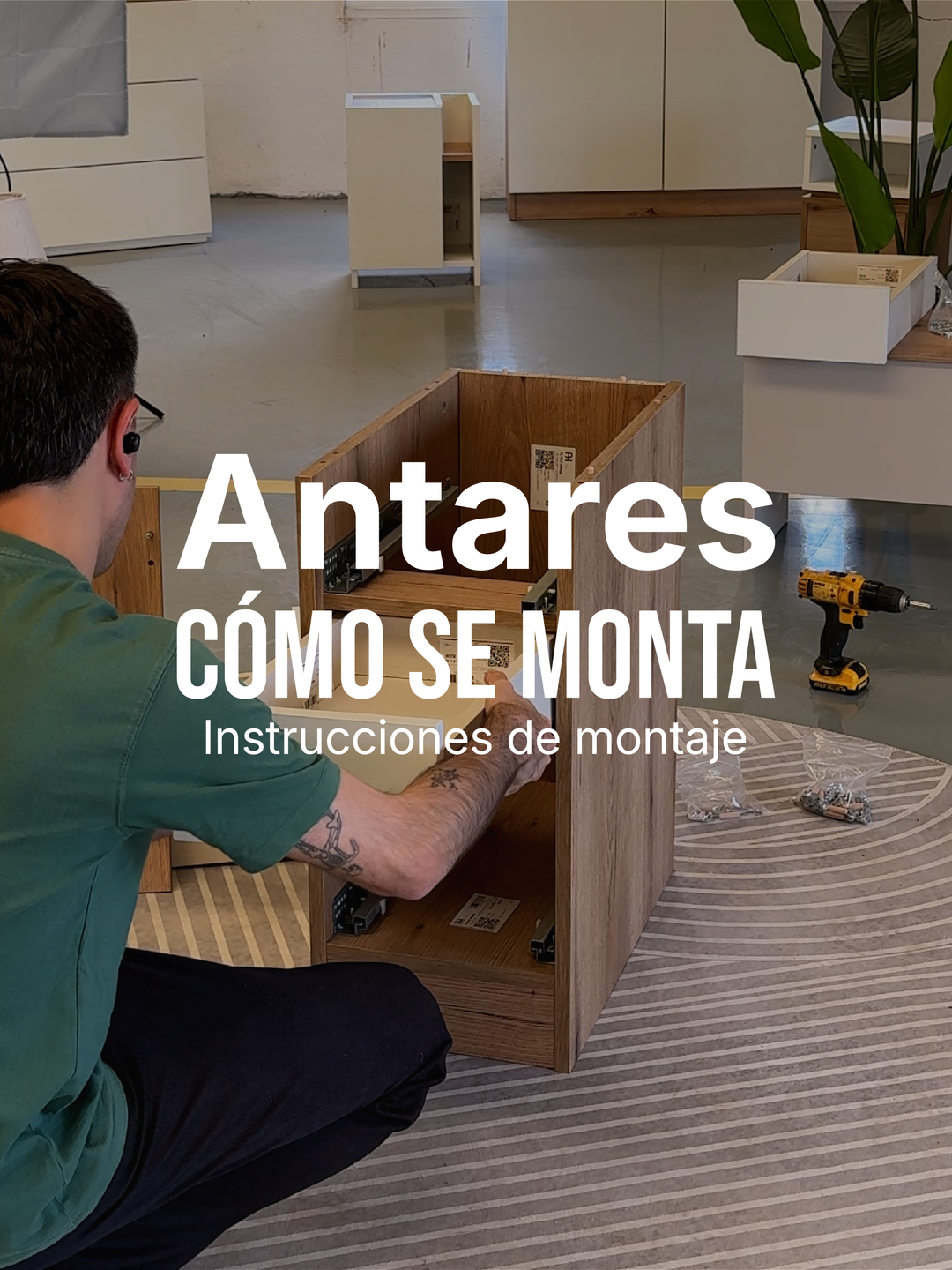 Vídeo montaje cajonera Antares
